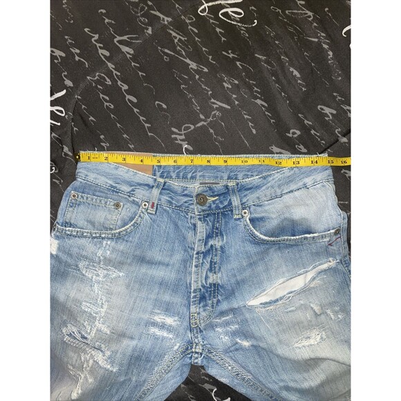 Dundup Distressed Skinny Jeans Size 29 - Picture 9 of 16